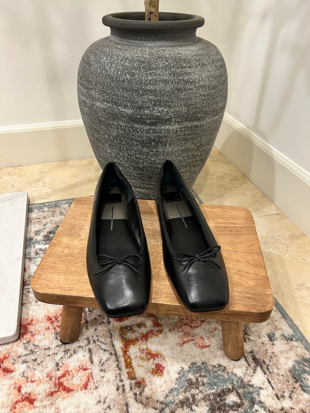 Dolce Vita Black Flats